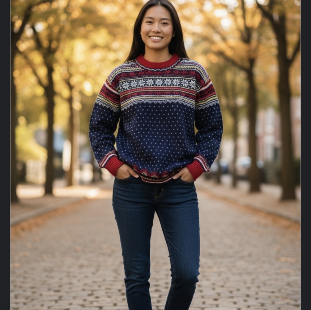 Lands' End Wool Sweater